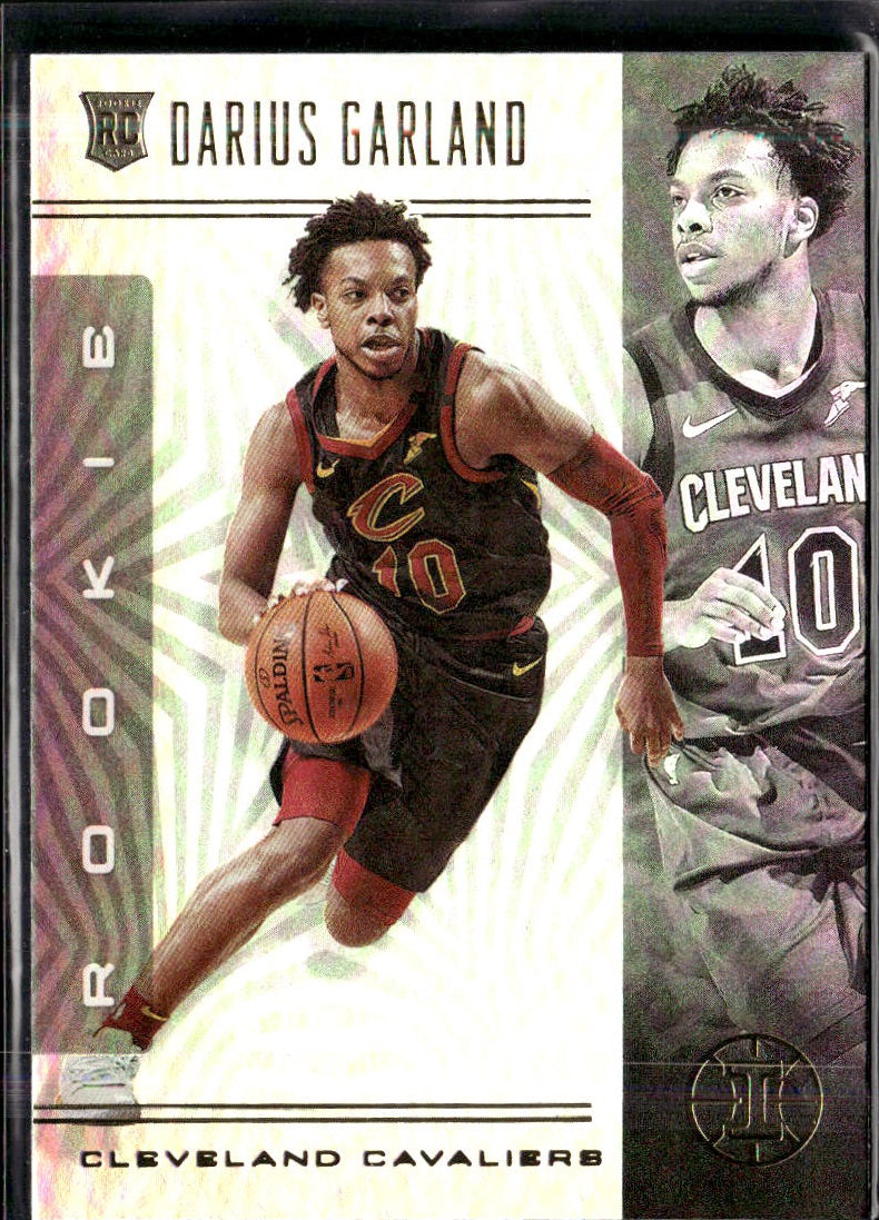 2019-20 Panini Illusions #191 Darius Garland