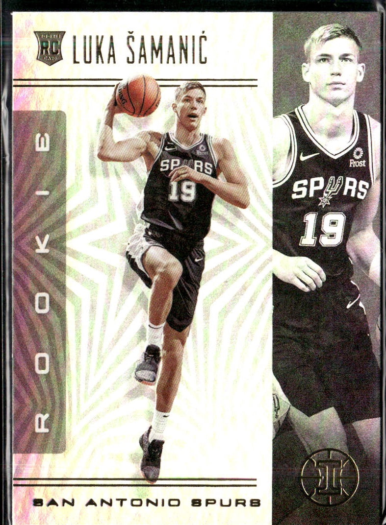 2019-20 Panini Illusions #177 Luka Samanic