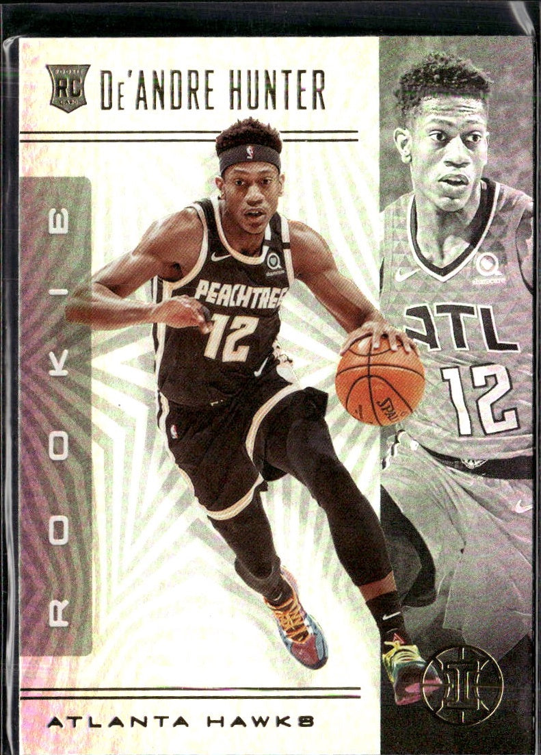 2019-20 Panini Illusions #181 De'Andre Hunter