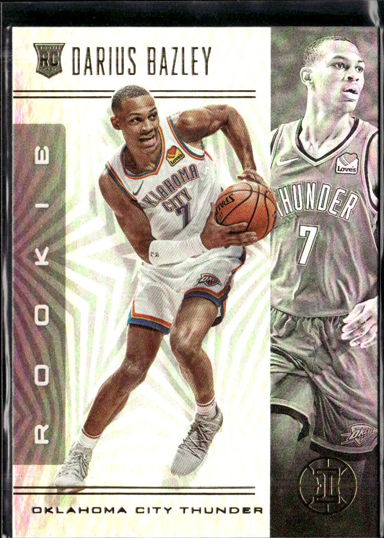 2019-20 Panini Illusions #169 Darius Bazley