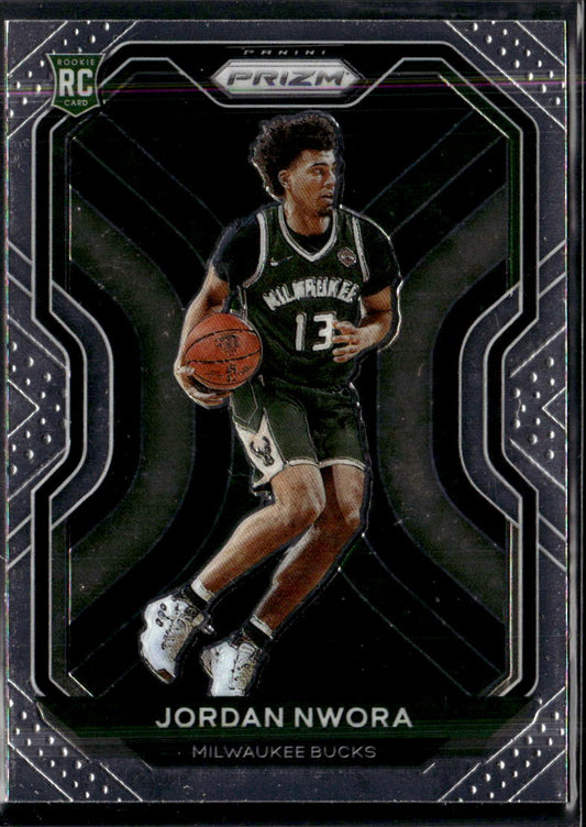 2020-21 Panini Prizm #273 Jordan Nwora