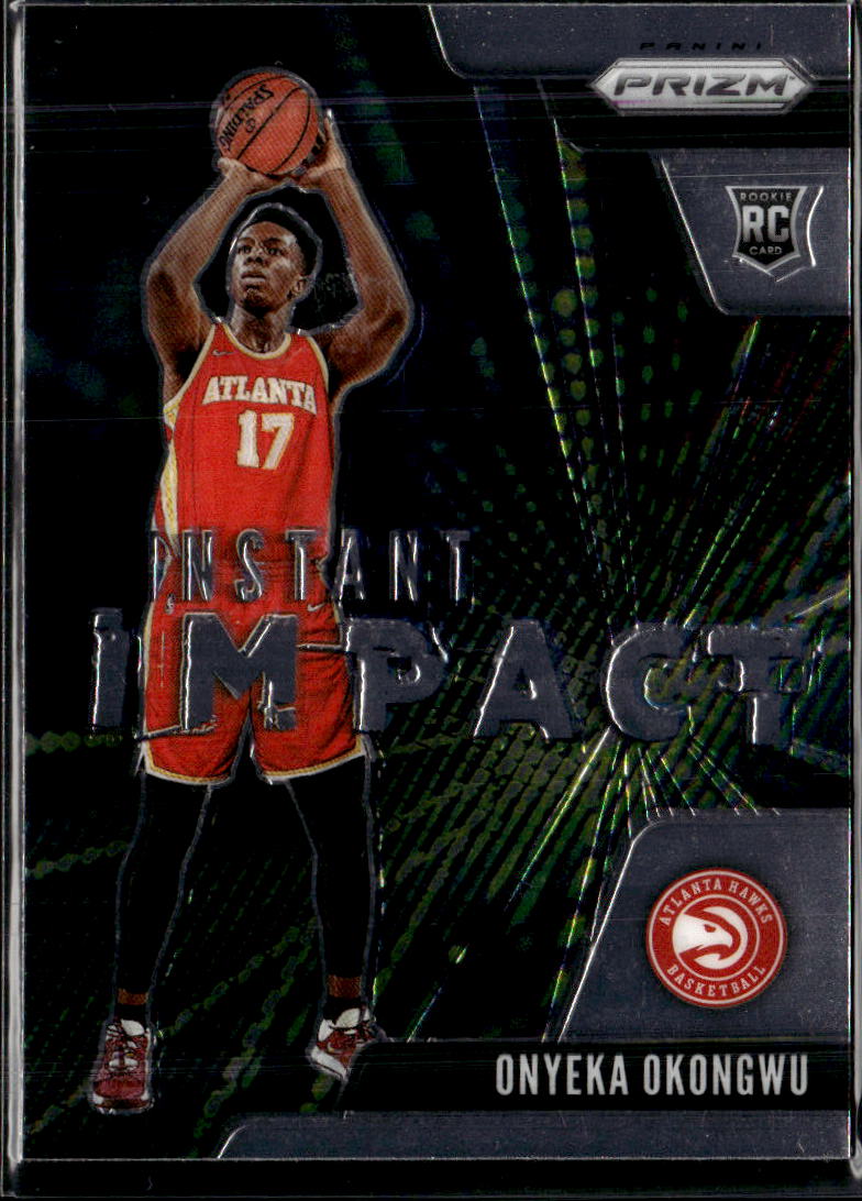 2020-21 Panini Prizm #23 Onyeka Okongwu Instant Impact