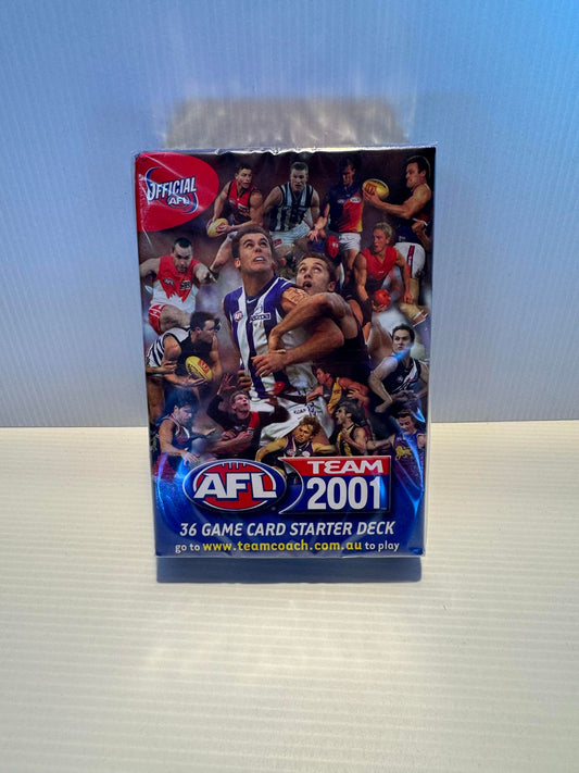 AFL Teamcoach 2001 36 Game Card Starter Deck