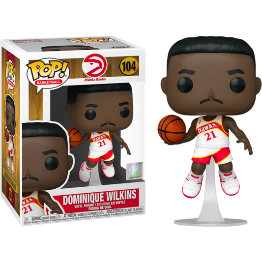 NBA: Legends - Dominique Wilkins Hawks Home Pop! #104
