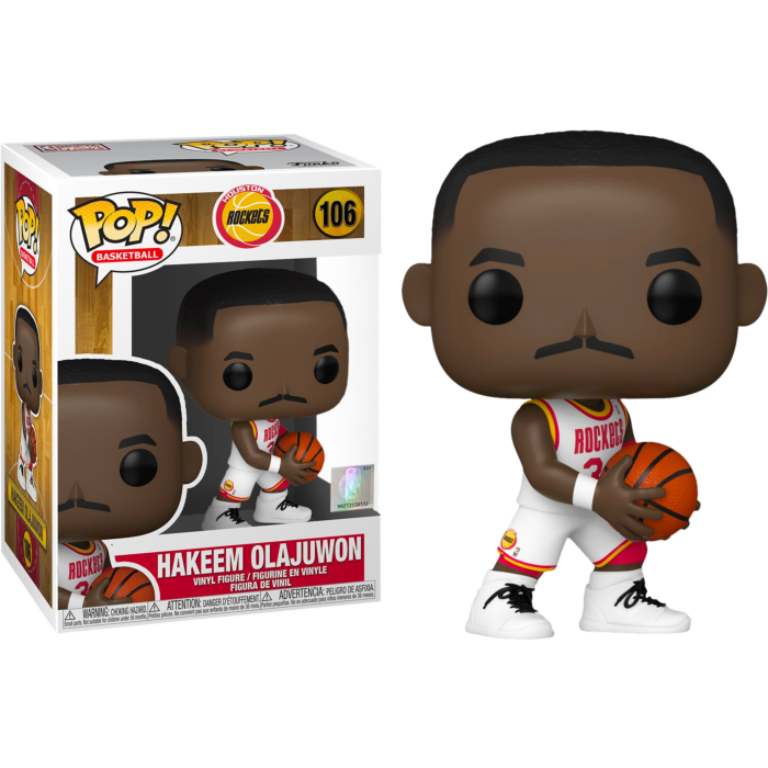 NBA: Legends - Hakeem Olajuwon (Rockets Home) Pop! #106