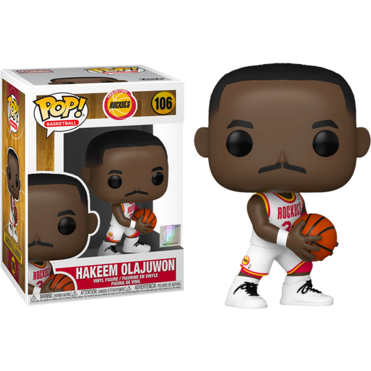 NBA: Legends - Hakeem Olajuwon (Rockets Home) Pop! #106