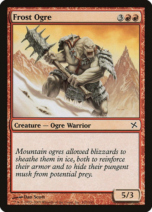 MTG Betrayers of Kamigawa Frost Ogre