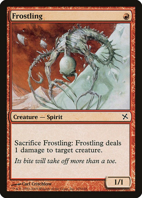 MTG Betrayers of Kamigawa Frostling