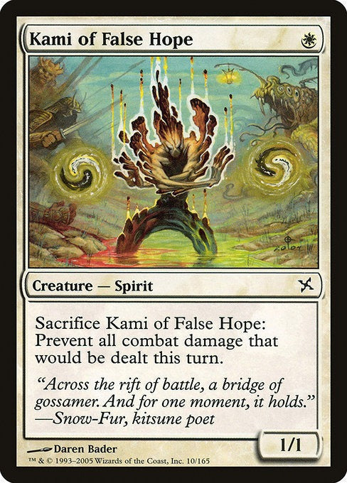 MTG Betrayers of Kamigawa Kami of False Hope