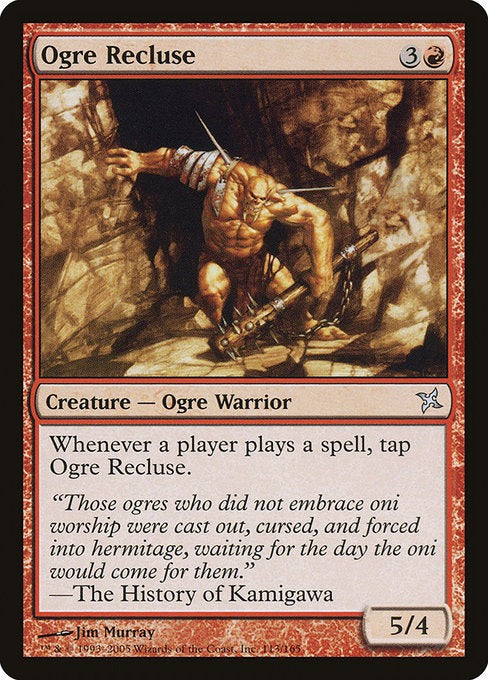 MTG Betrayers of Kamigawa Ogre Recluse