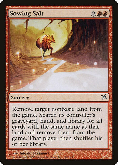 MTG Betrayers of Kamigawa Sowing Salt