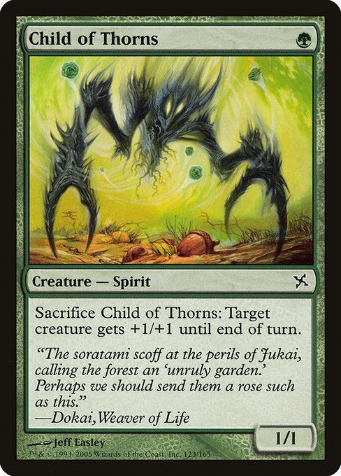 MTG Betrayers of Kamigawa Child of Thorns