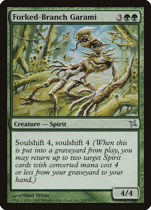 MTG Betrayers of Kamigawa Forked-Branch Garami
