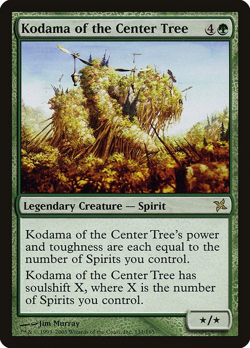 MTG Betrayers of Kamigawa Kodama of the Center Tree