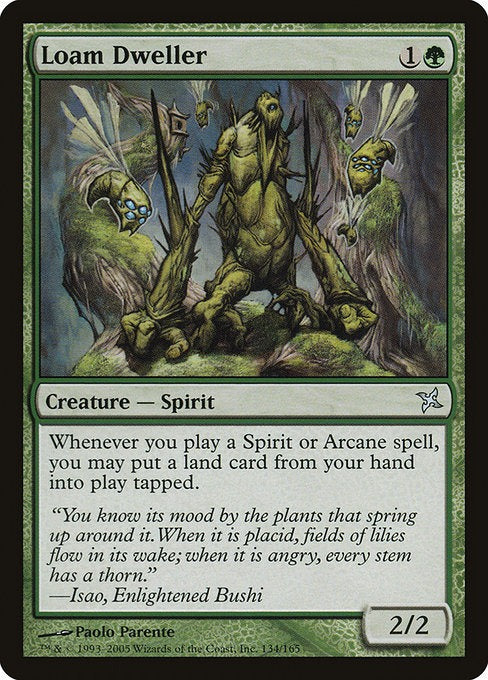 MTG Betrayers of Kamigawa Loam Dweller