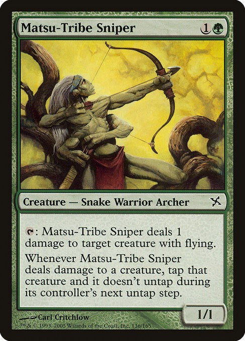MTG Betrayers of Kamigawa Matsu-Tribe Sniper