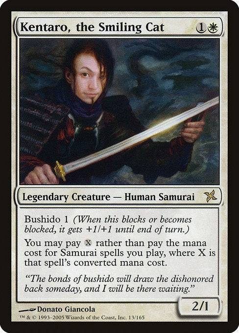 MTG Betrayers of Kamigawa Kentaro, the Smiling Cat