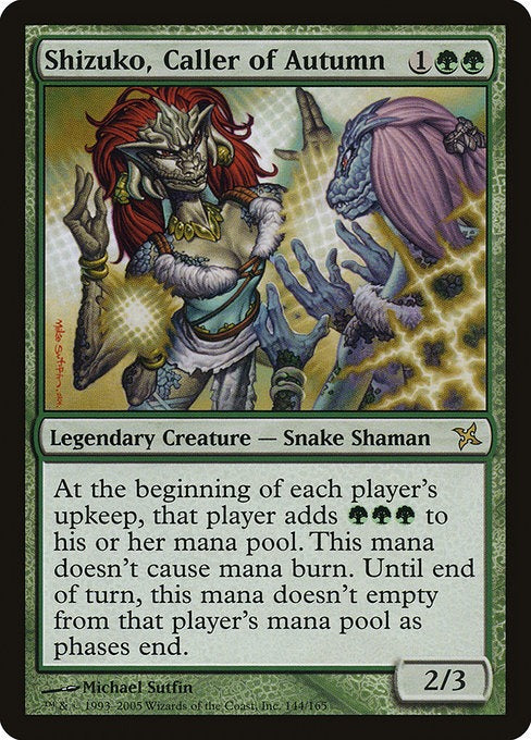 MTG Betrayers of Kamigawa Shizuko, Caller of Autumn