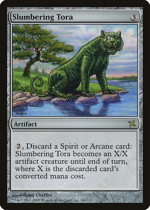 MTG Betrayers of Kamigawa Slumbering Tora
