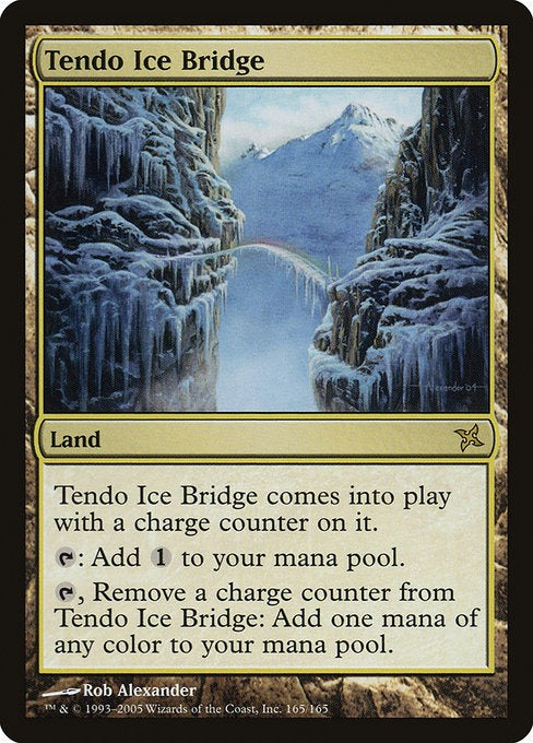 MTG Betrayers of Kamigawa Tendo Ice Bridge