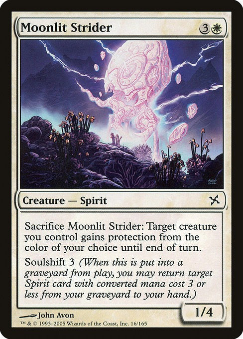 MTG Betrayers of Kamigawa Moonlit Strider