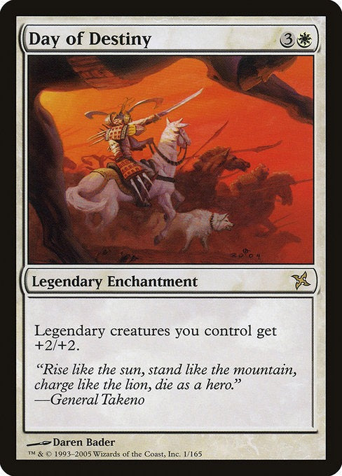 MTG Betrayers of Kamigawa Day of Destiny