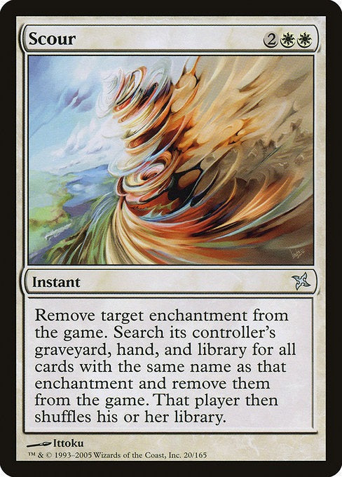 MTG Betrayers of Kamigawa Scour