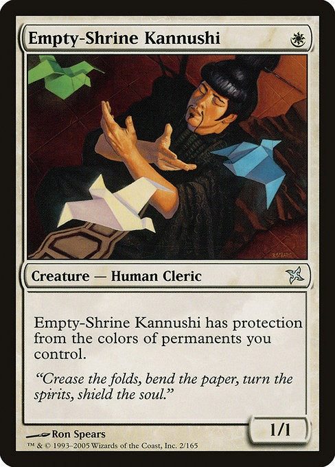MTG Betrayers of Kamigawa Empty-Shrine Kannushi