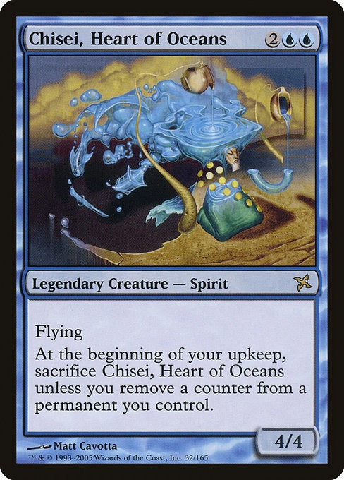 MTG Betrayers of Kamigawa Chisei, Heart of Oceans