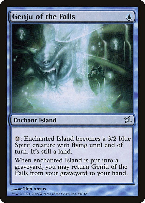 MTG Betrayers of Kamigawa Genju of the Falls