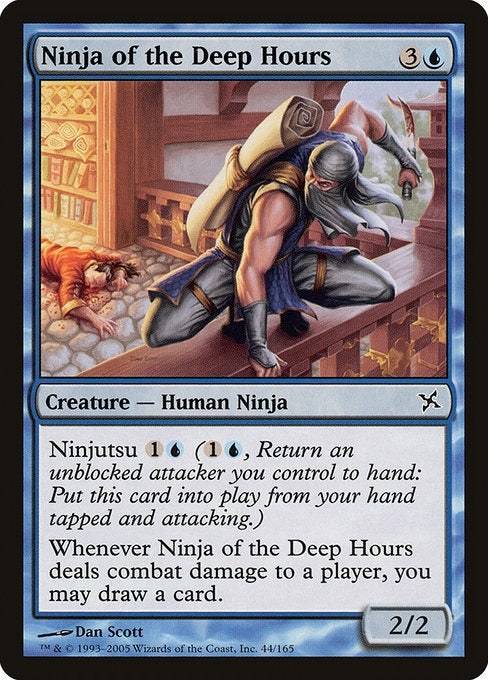 MTG Betrayers of Kamigawa Ninja of the Deep Hours