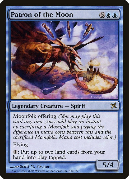MTG Betrayers of Kamigawa Patron of the Moon