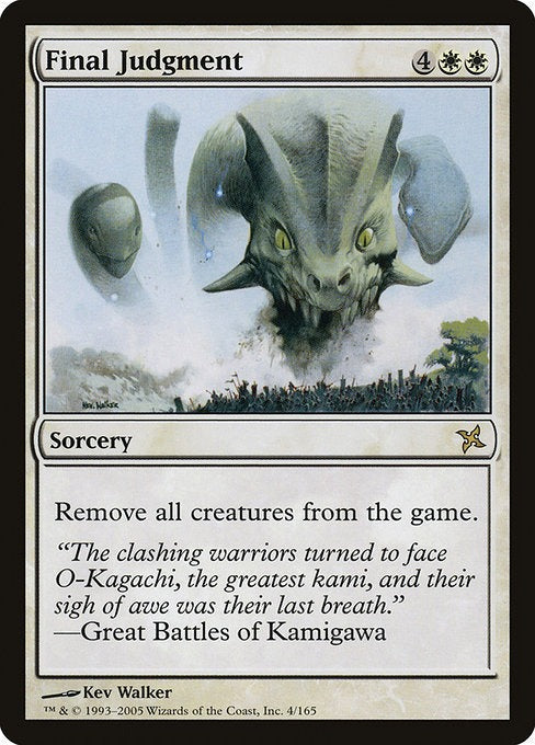 MTG Betrayers of Kamigawa Final Judgment