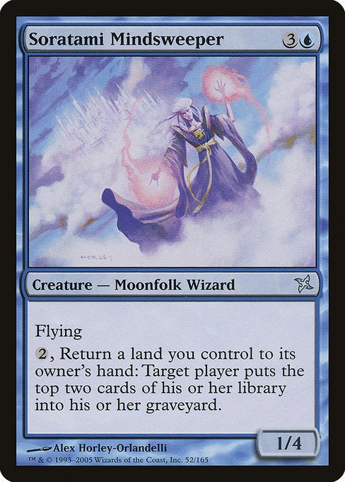 MTG Betrayers of Kamigawa Soratami Mindsweeper
