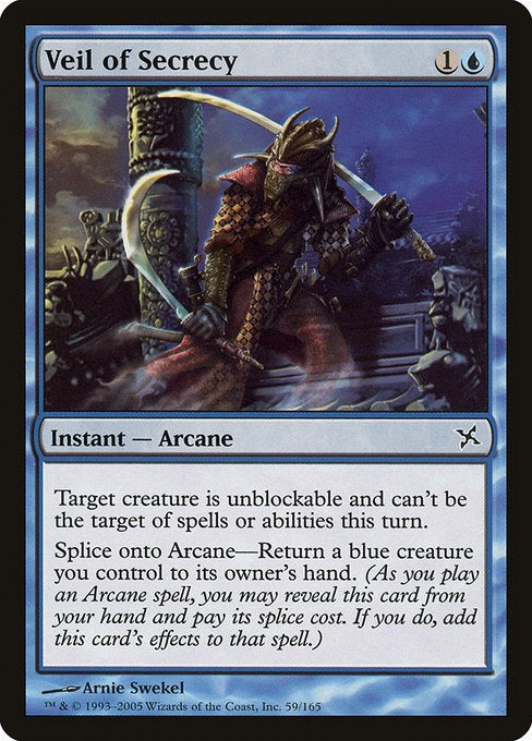 MTG Betrayers of Kamigawa Veil of Secrecy