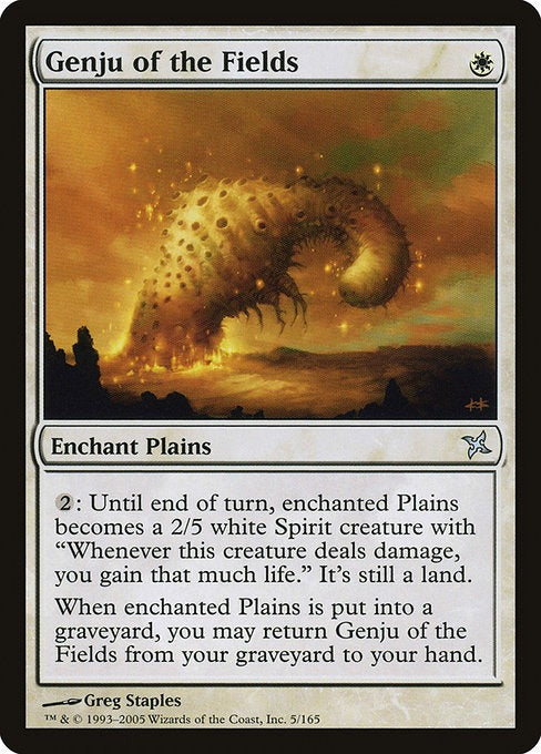MTG Betrayers of Kamigawa Genju of the Fields