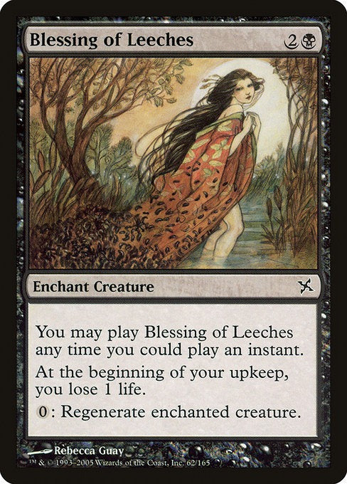 MTG Betrayers of Kamigawa Blessing of Leeches