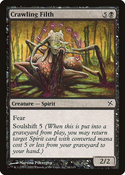 MTG Betrayers of Kamigawa Crawling Filth