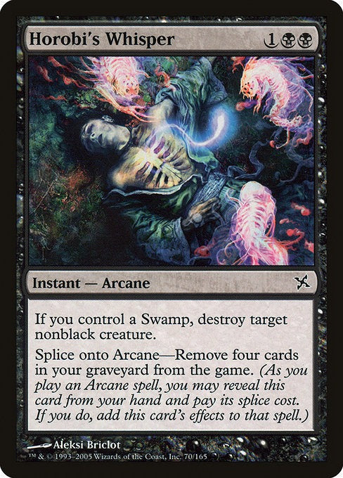 MTG Betrayers of Kamigawa Horobi's Whisper