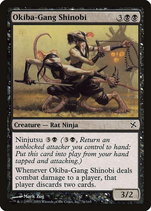 MTG Betrayers of Kamigawa Okiba-Gang Shinobi