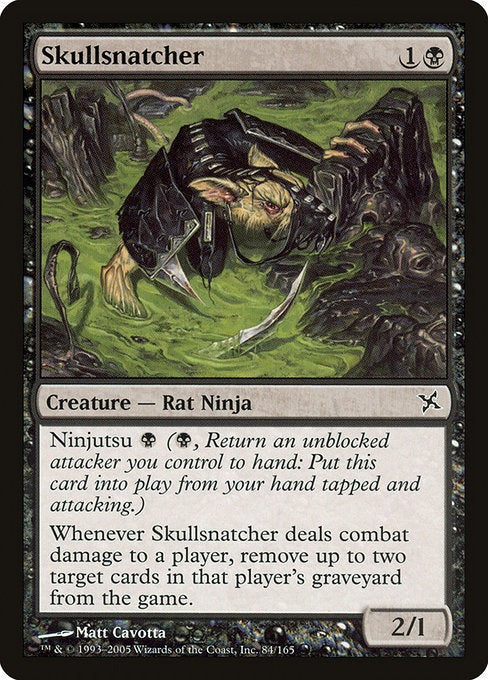 MTG Betrayers of Kamigawa Skullsnatcher