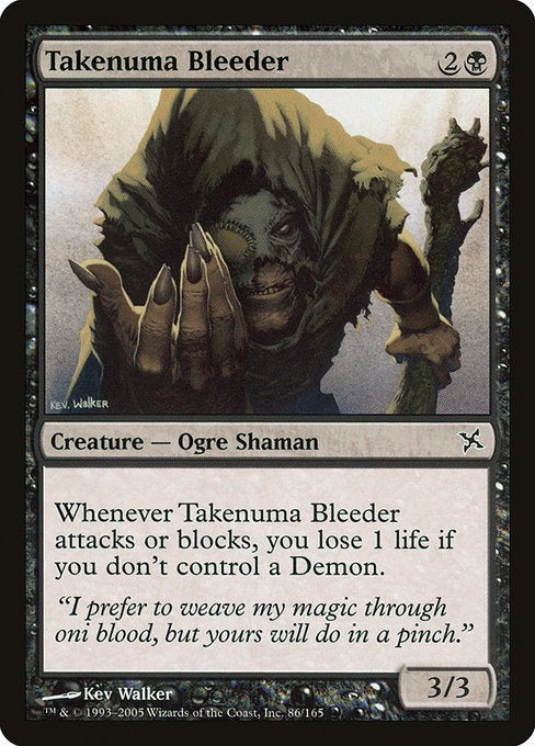 MTG Betrayers of Kamigawa Takenuma Bleeder