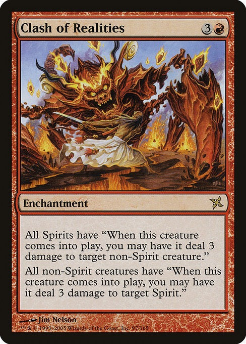 MTG Betrayers of Kamigawa Clash of Realities