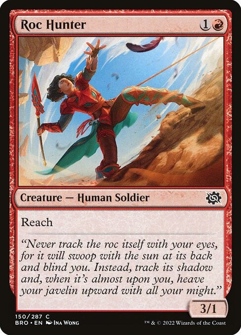 Roc Hunter The Brothers War Card # 150