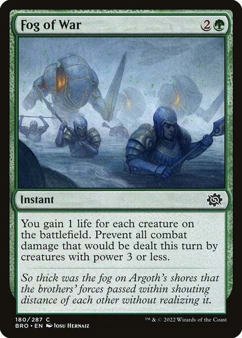 Fog of War The Brothers War Card # 180
