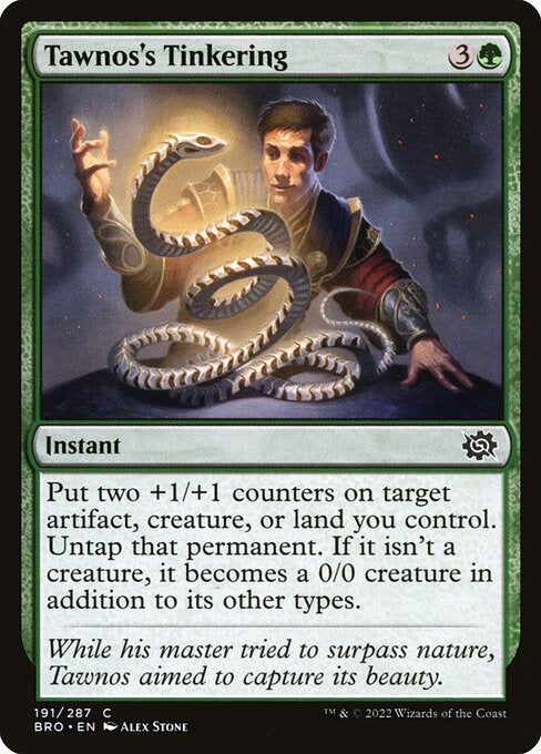 Tawnos's Tinkering The Brothers War Card # 191