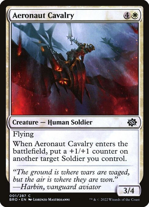 Aeronaut Cavalry The Brothers War Card #  1