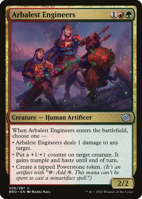 Arbalest Engineers The Brothers War Card # 206
