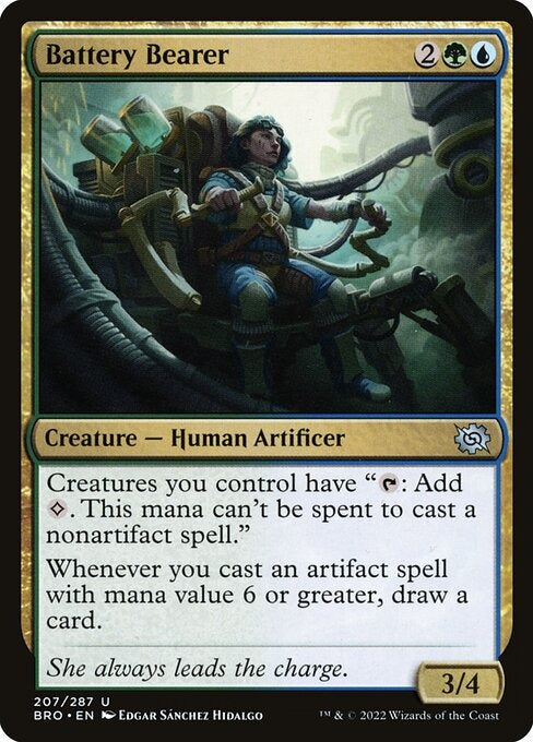 Battery Bearer The Brothers War Card # 207