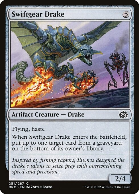 Swiftgear Drake The Brothers War Card # 251